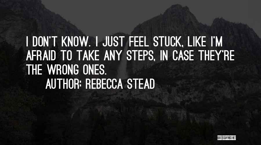 Stasis Quotes By Rebecca Stead