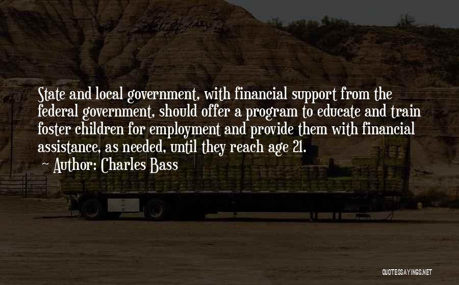 State And Local Government Quotes By Charles Bass