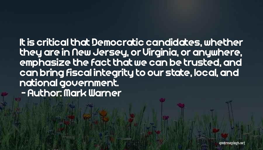 State And Local Government Quotes By Mark Warner