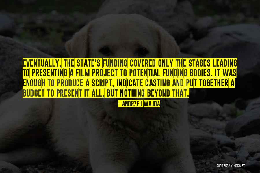 State Budget Quotes By Andrzej Wajda State Budget Quotes By Andrzej Wajda