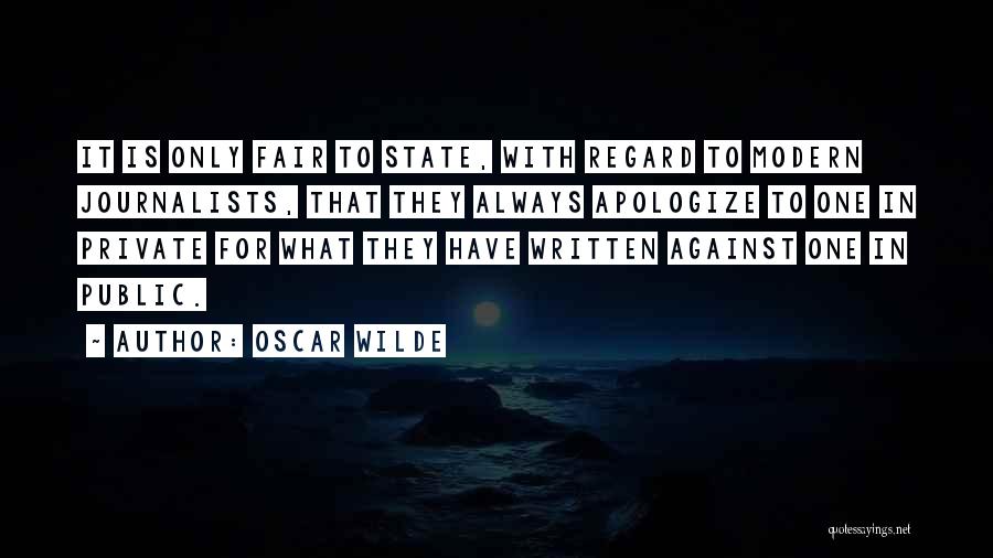 State Fair Quotes By Oscar Wilde