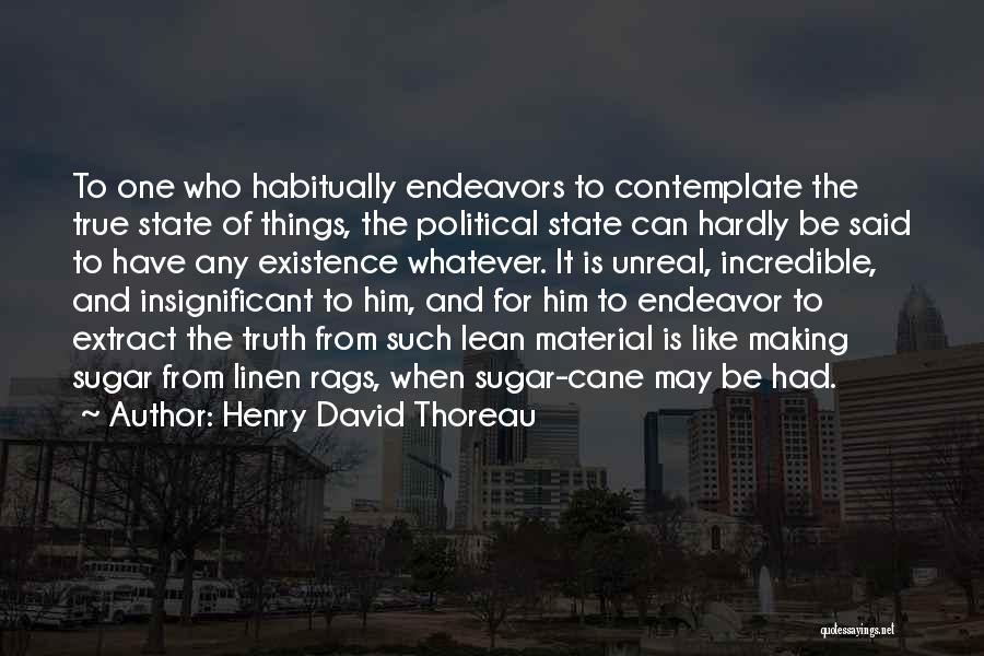 State Government Quotes By Henry David Thoreau