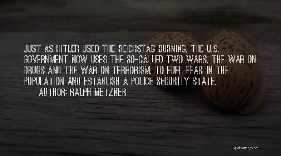 State Government Quotes By Ralph Metzner