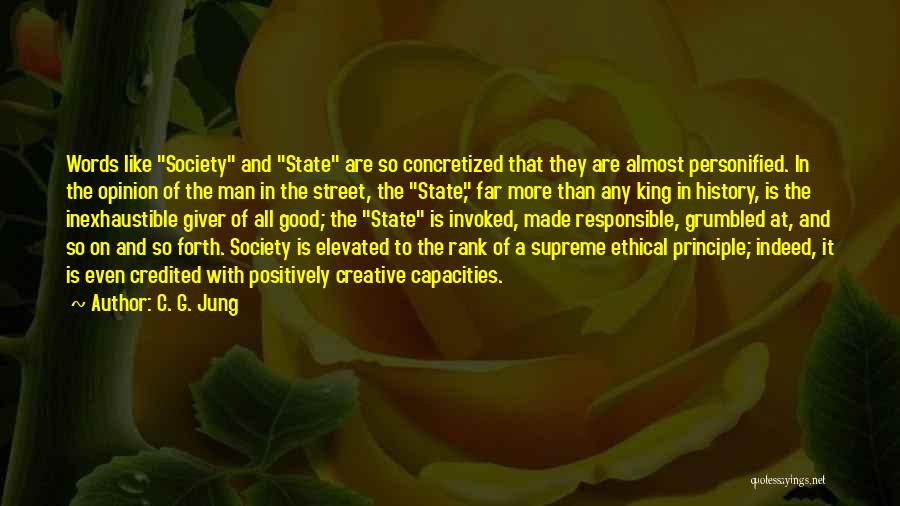 State Man Quotes By C. G. Jung