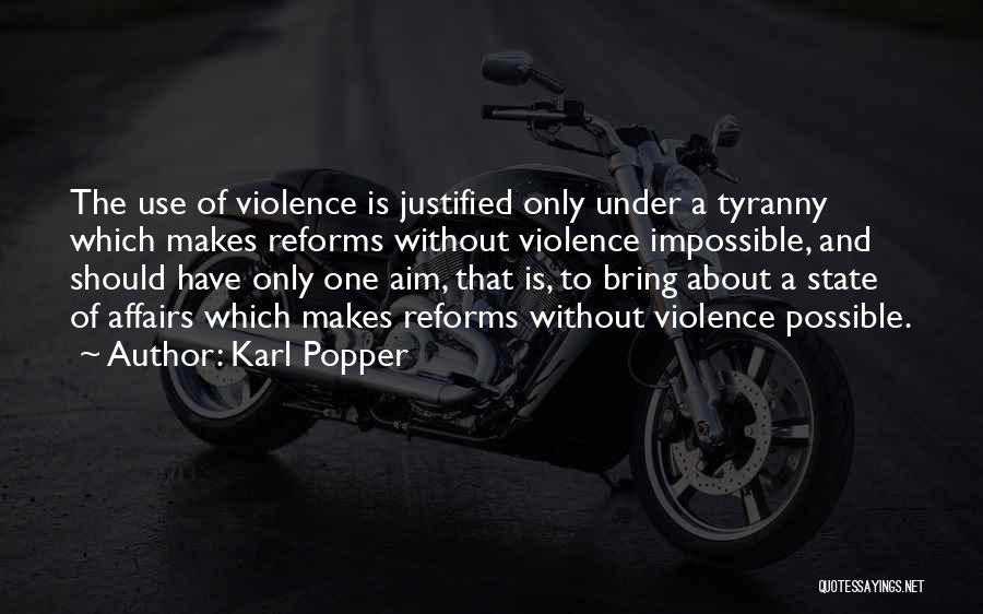 State Of Affairs Quotes By Karl Popper