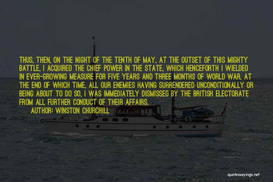 State Of Affairs Quotes By Winston Churchill