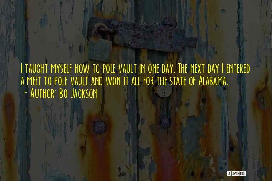 State Of Alabama Quotes By Bo Jackson