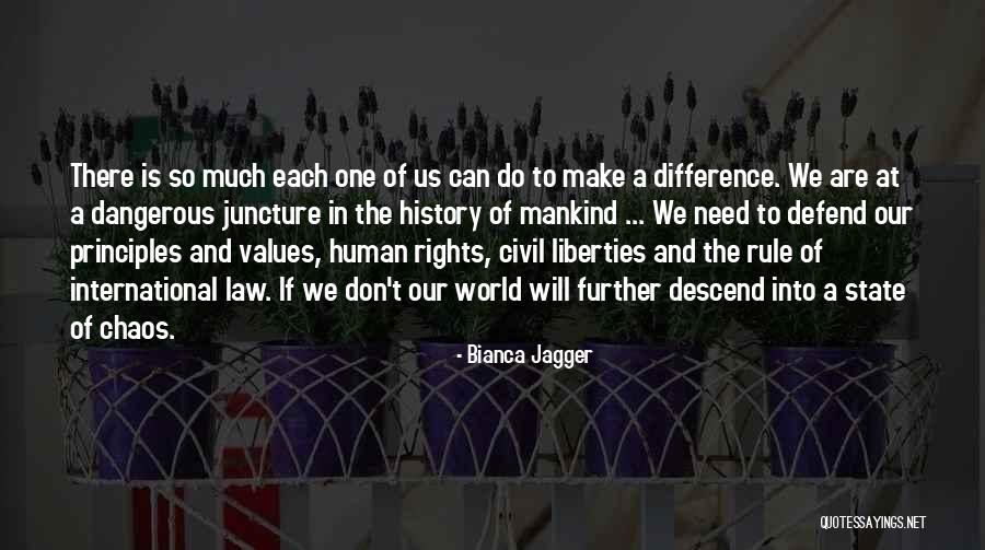 State Of Chaos Quotes By Bianca Jagger State Of Chaos Quotes By Bianca Jagger