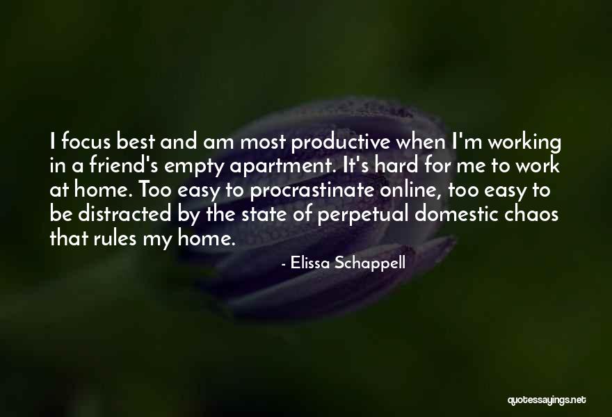 State Of Chaos Quotes By Elissa Schappell State Of Chaos Quotes By Elissa Schappell
