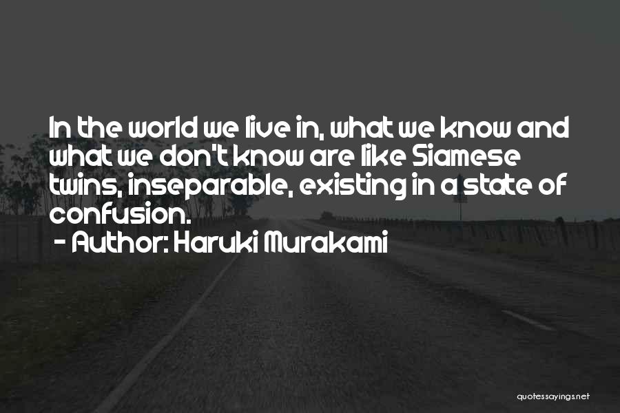 State Of Confusion Quotes By Haruki Murakami