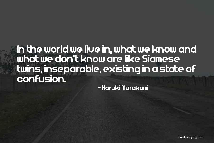 State Of Confusion Quotes By Haruki Murakami