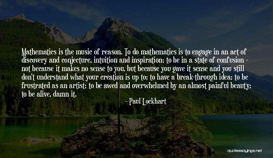 State Of Confusion Quotes By Paul Lockhart