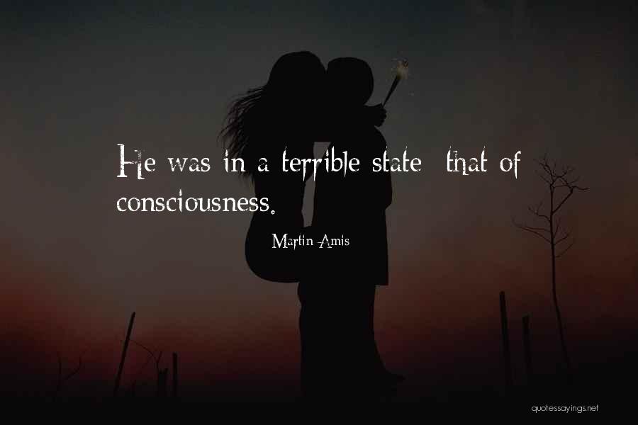 State Of Consciousness Quotes By Martin Amis State Of Consciousness Quotes By Martin Amis