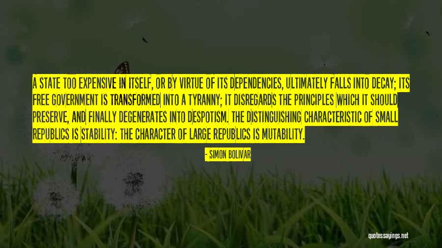 State Of Decay Quotes By Simon Bolivar State Of Decay Quotes By Simon Bolivar