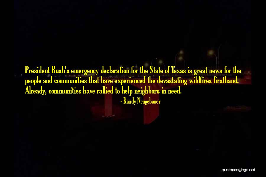 State Of Emergency Quotes By Randy Neugebauer State Of Emergency Quotes By Randy Neugebauer