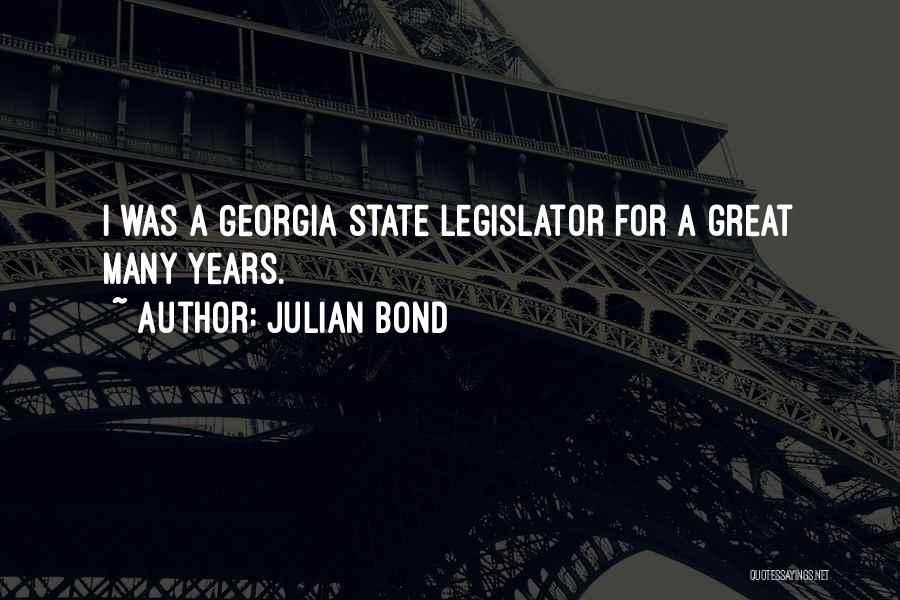 State Of Georgia Quotes By Julian Bond