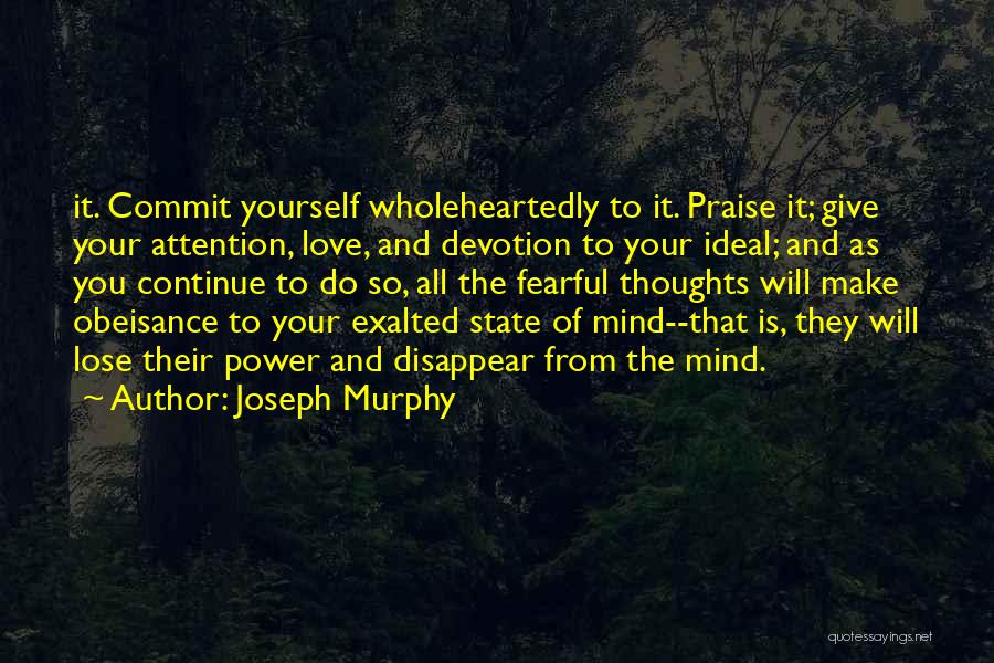 State Of Mind Love Quotes By Joseph Murphy