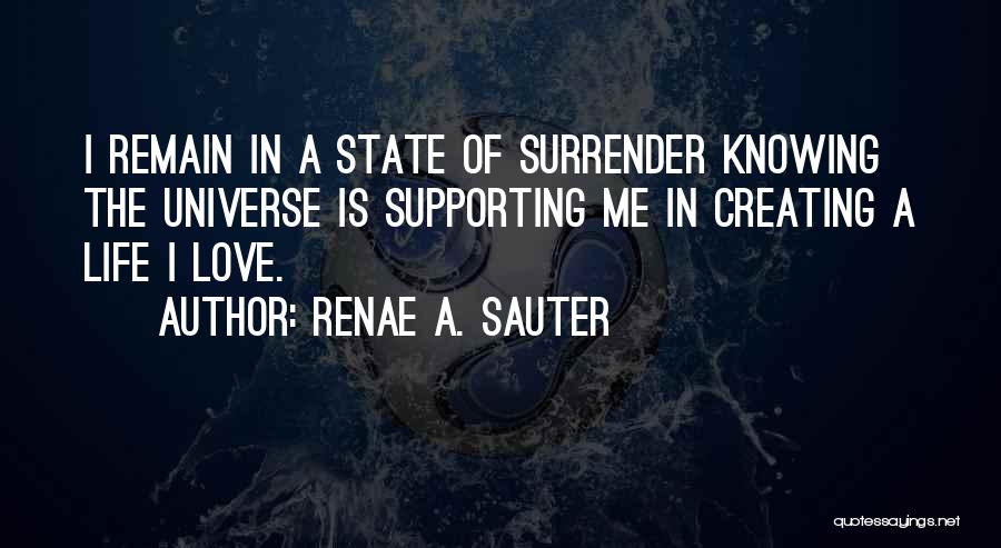 State Of Mind Love Quotes By Renae A. Sauter