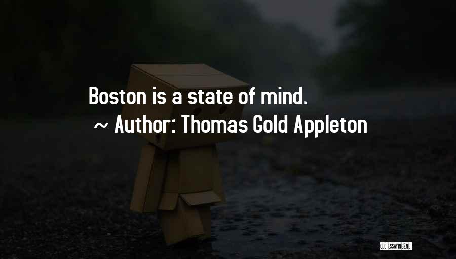 State Of Mind Quotes By Thomas Gold Appleton