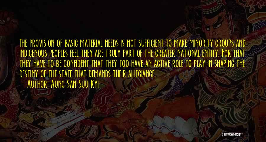 State Of Play Quotes By Aung San Suu Kyi