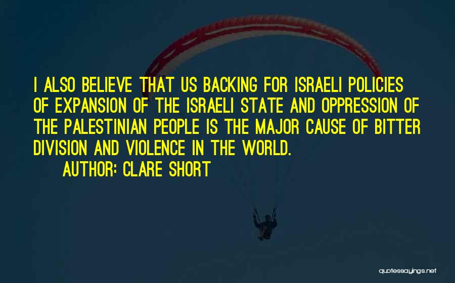 State Of The World Quotes By Clare Short