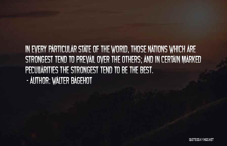 State Of The World Quotes By Walter Bagehot