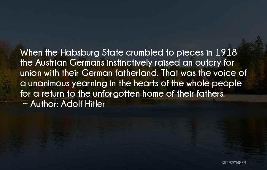State Of Union Quotes By Adolf Hitler
