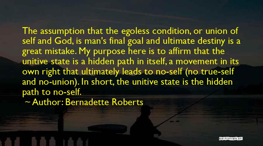 State Of Union Quotes By Bernadette Roberts