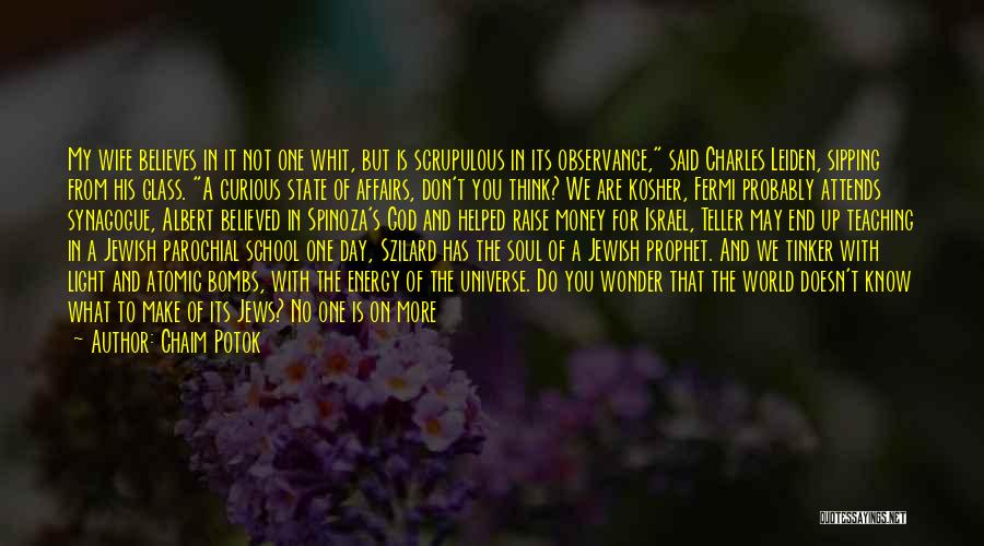 State Of Wonder Quotes By Chaim Potok