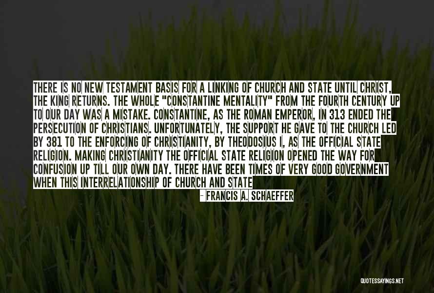 State Patriotism Quotes By Francis A. Schaeffer
