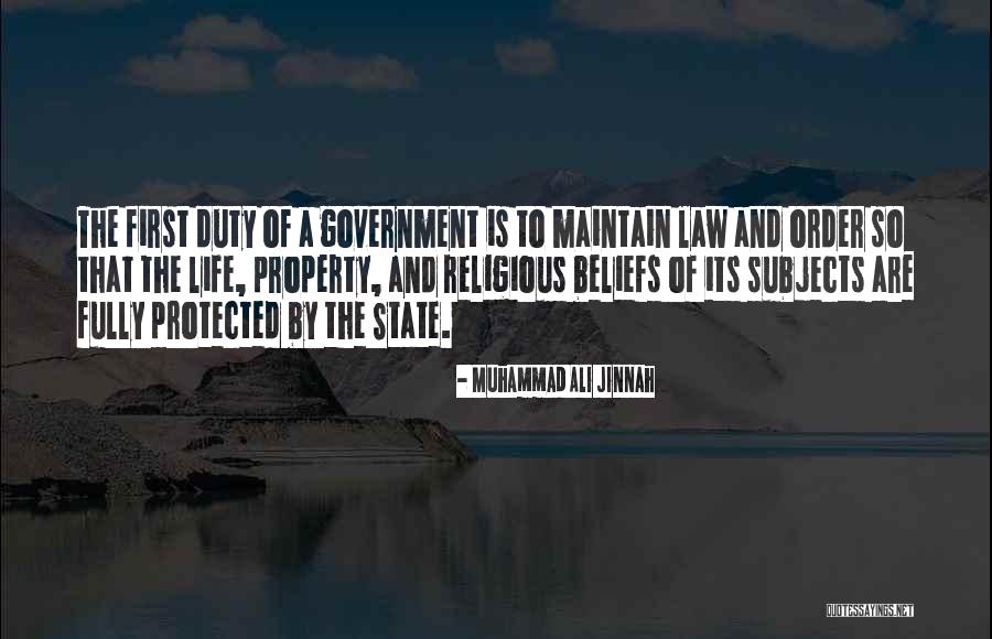 State Property 2 Quotes By Muhammad Ali Jinnah