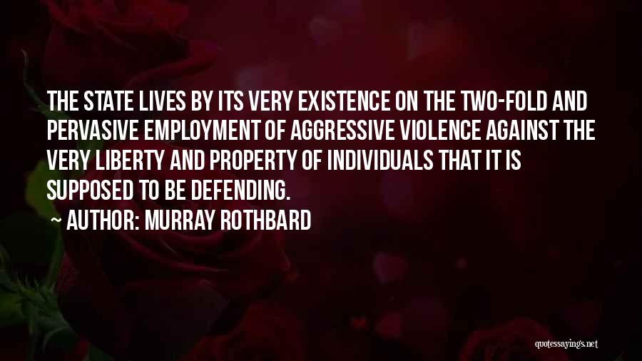 State Property Quotes By Murray Rothbard