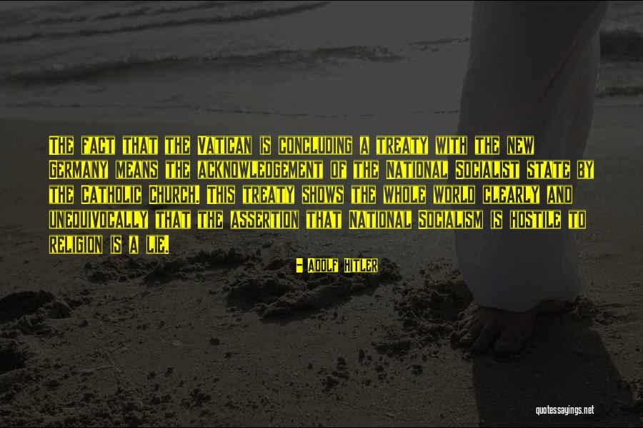 State Religion Quotes By Adolf Hitler State Religion Quotes By Adolf Hitler