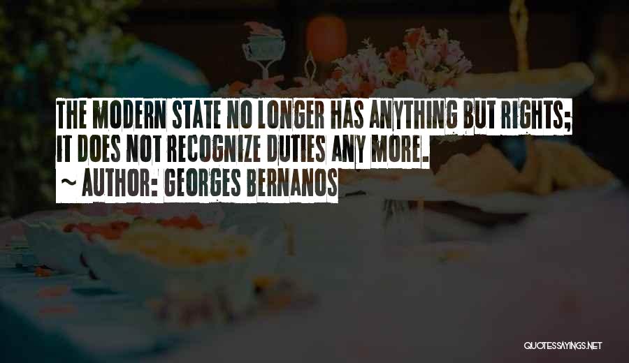 State Rights Quotes By Georges Bernanos