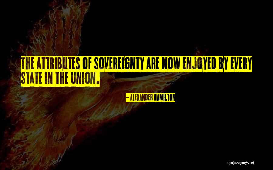 State Sovereignty Quotes By Alexander Hamilton State Sovereignty Quotes By Alexander Hamilton