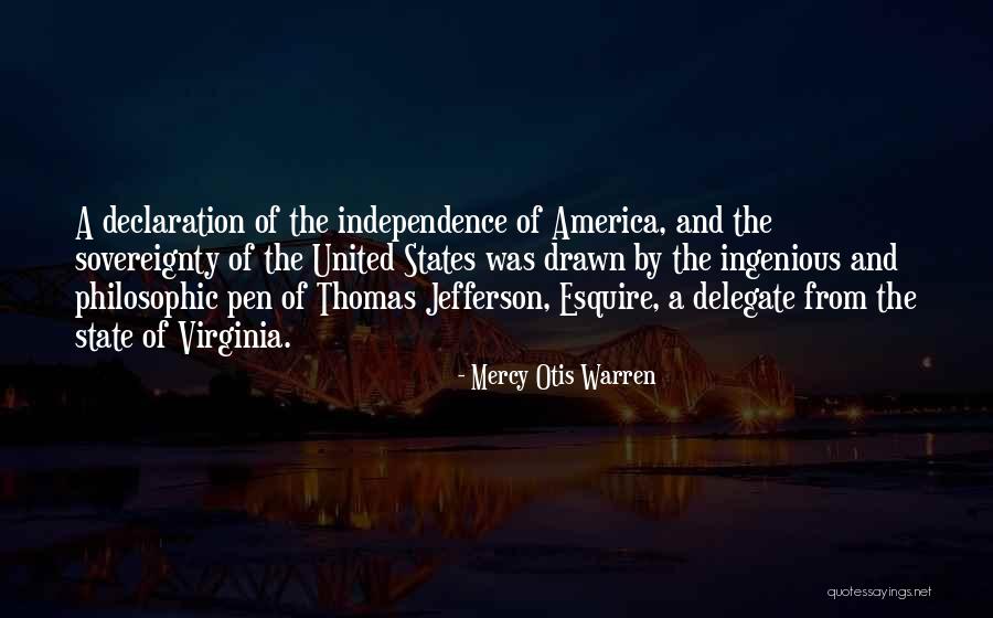 State Sovereignty Quotes By Mercy Otis Warren