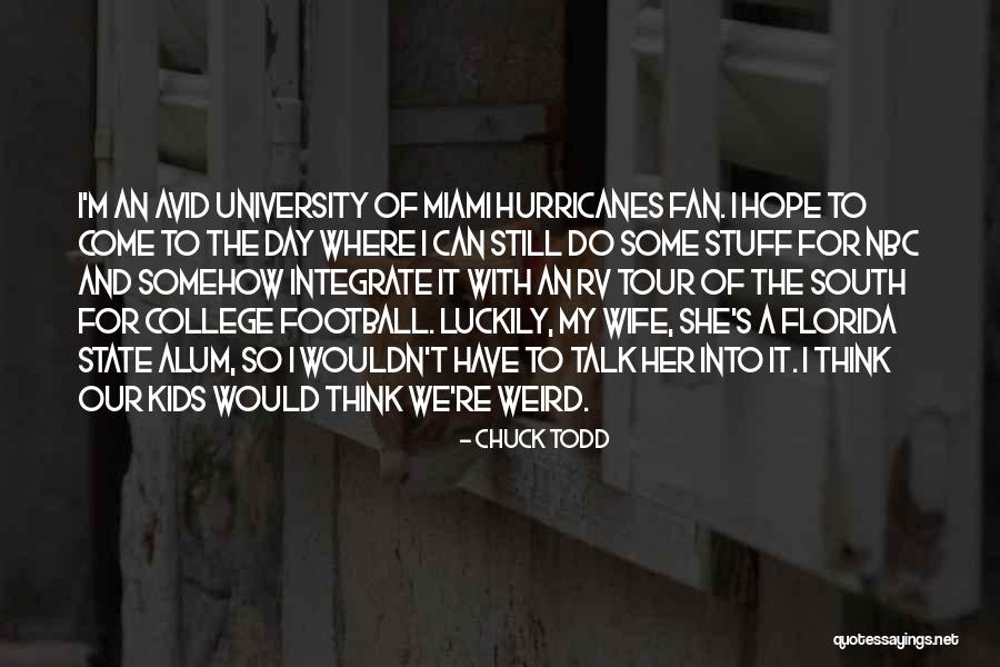 State Tour Quotes By Chuck Todd State Tour Quotes By Chuck Todd