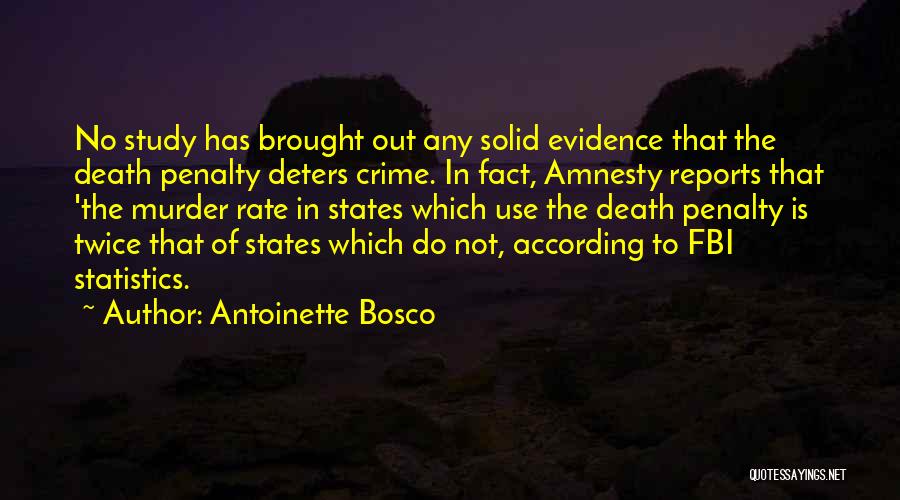 States Evidence Quotes By Antoinette Bosco