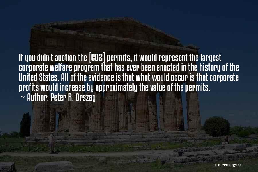 States Evidence Quotes By Peter R. Orszag