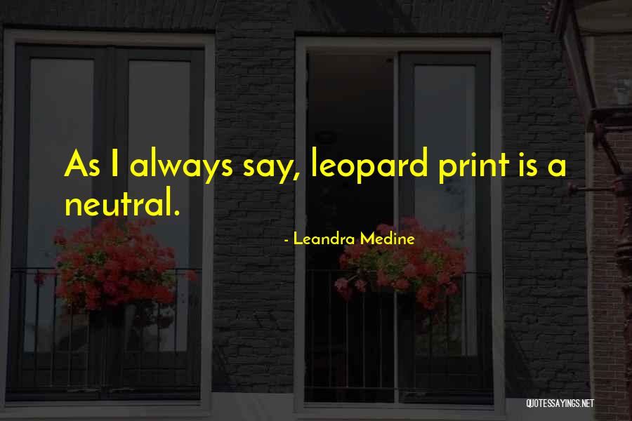 States Is Not On Lockdown Quotes By Leandra Medine
