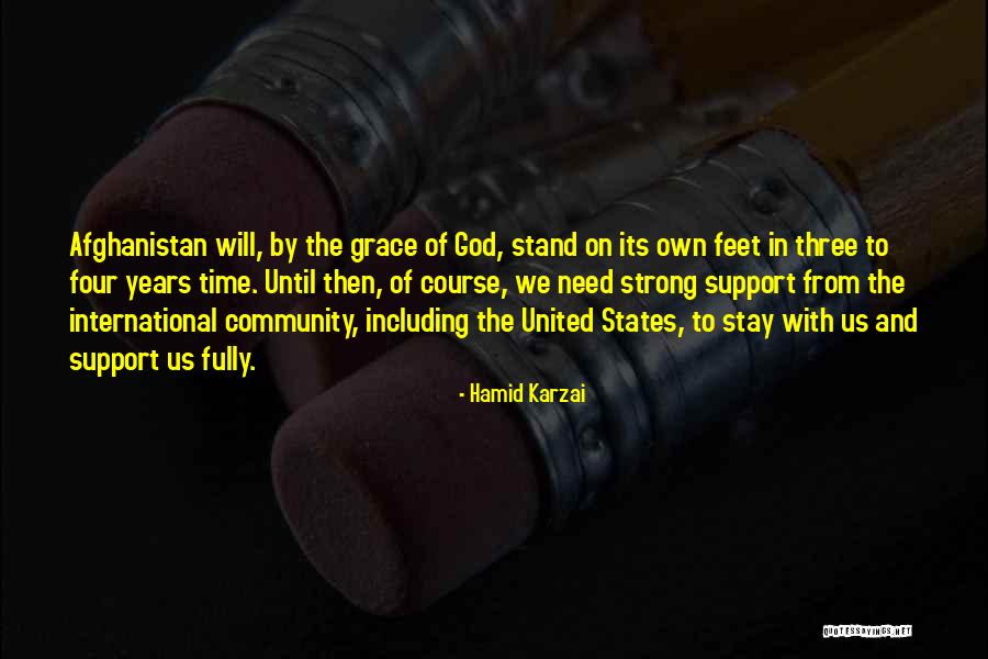 States Of Grace Quotes By Hamid Karzai