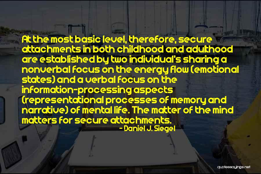 States Of Matter Quotes By Daniel J. Siegel