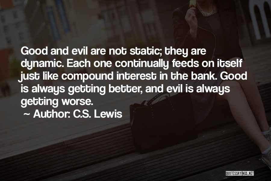 Static Quotes By C.S. Lewis