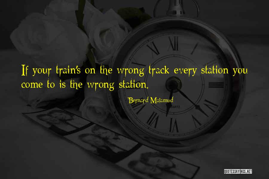 Stations Quotes By Bernard Malamud