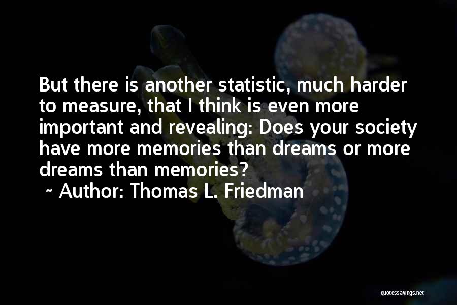 Statistic Quotes By Thomas L. Friedman