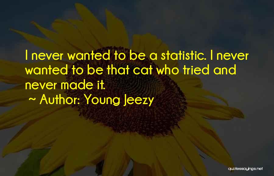 Statistic Quotes By Young Jeezy