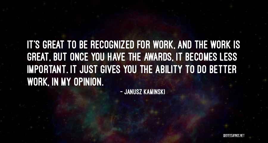 Statistical Motivational Quotes By Janusz Kaminski Statistical Motivational Quotes By Janusz Kaminski
