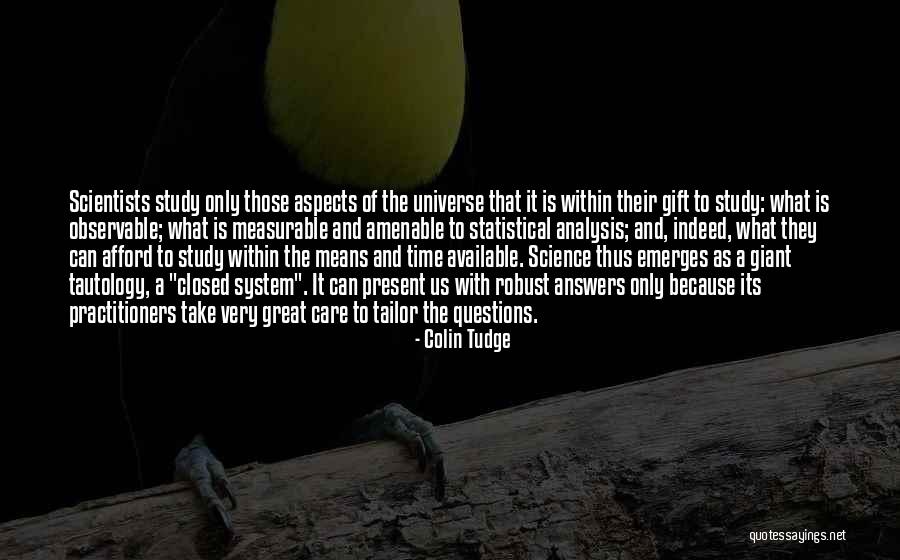 Statistical Science Quotes By Colin Tudge Statistical Science Quotes By Colin Tudge