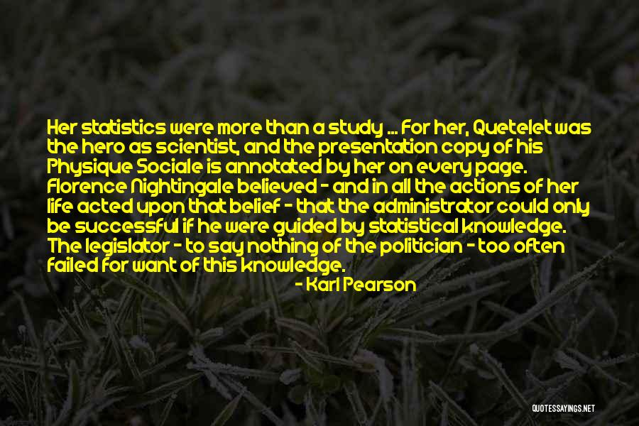 Statistical Science Quotes By Karl Pearson Statistical Science Quotes By Karl Pearson