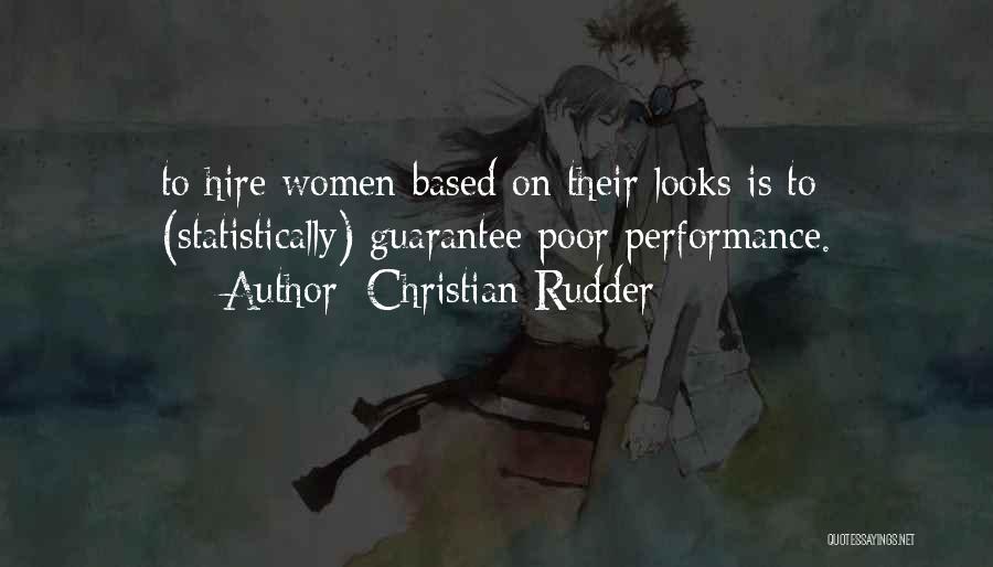 Statistically Best Quotes By Christian Rudder